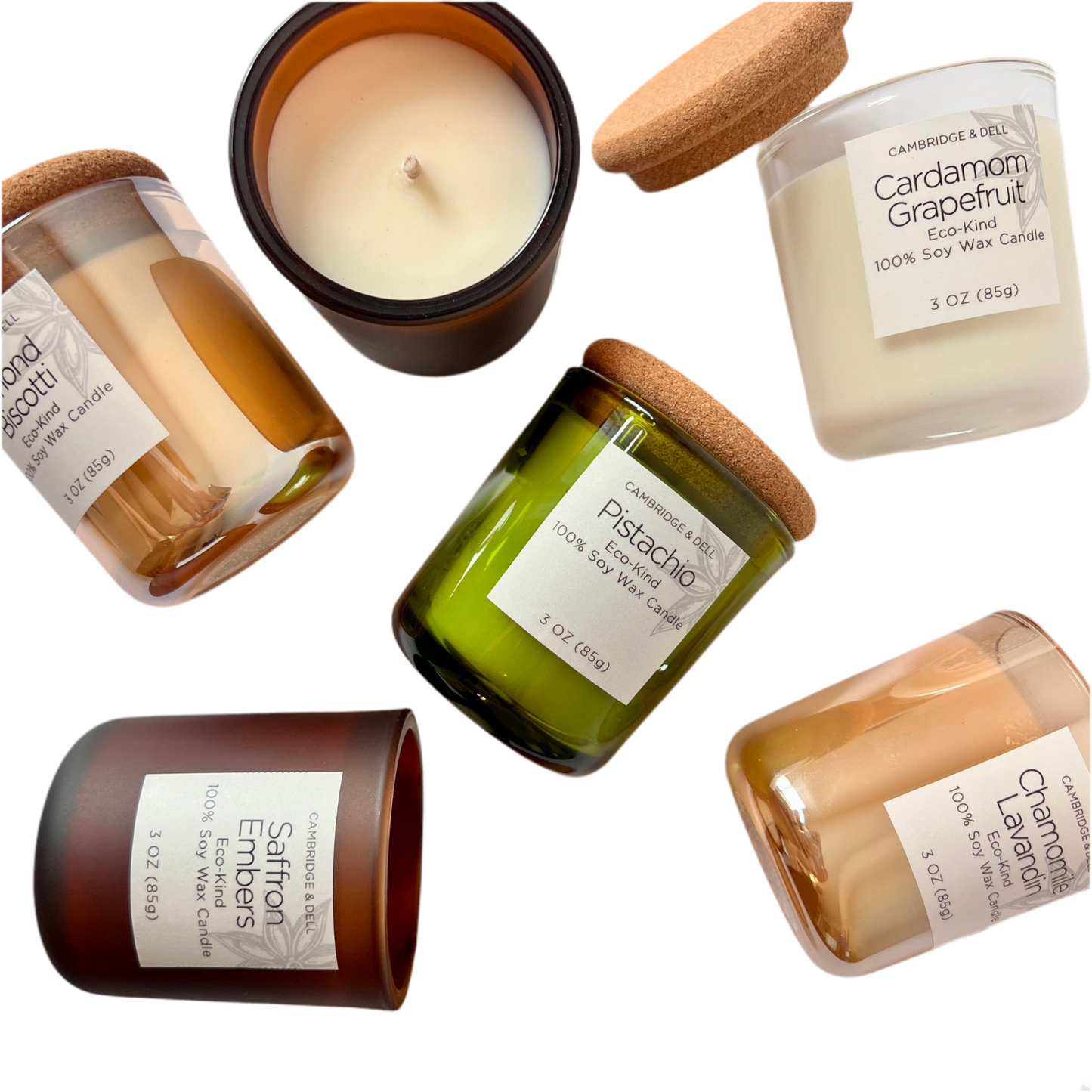 Clove Bergamot Soy Wax Candles