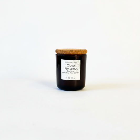 Clove Bergamot Soy Wax Candles