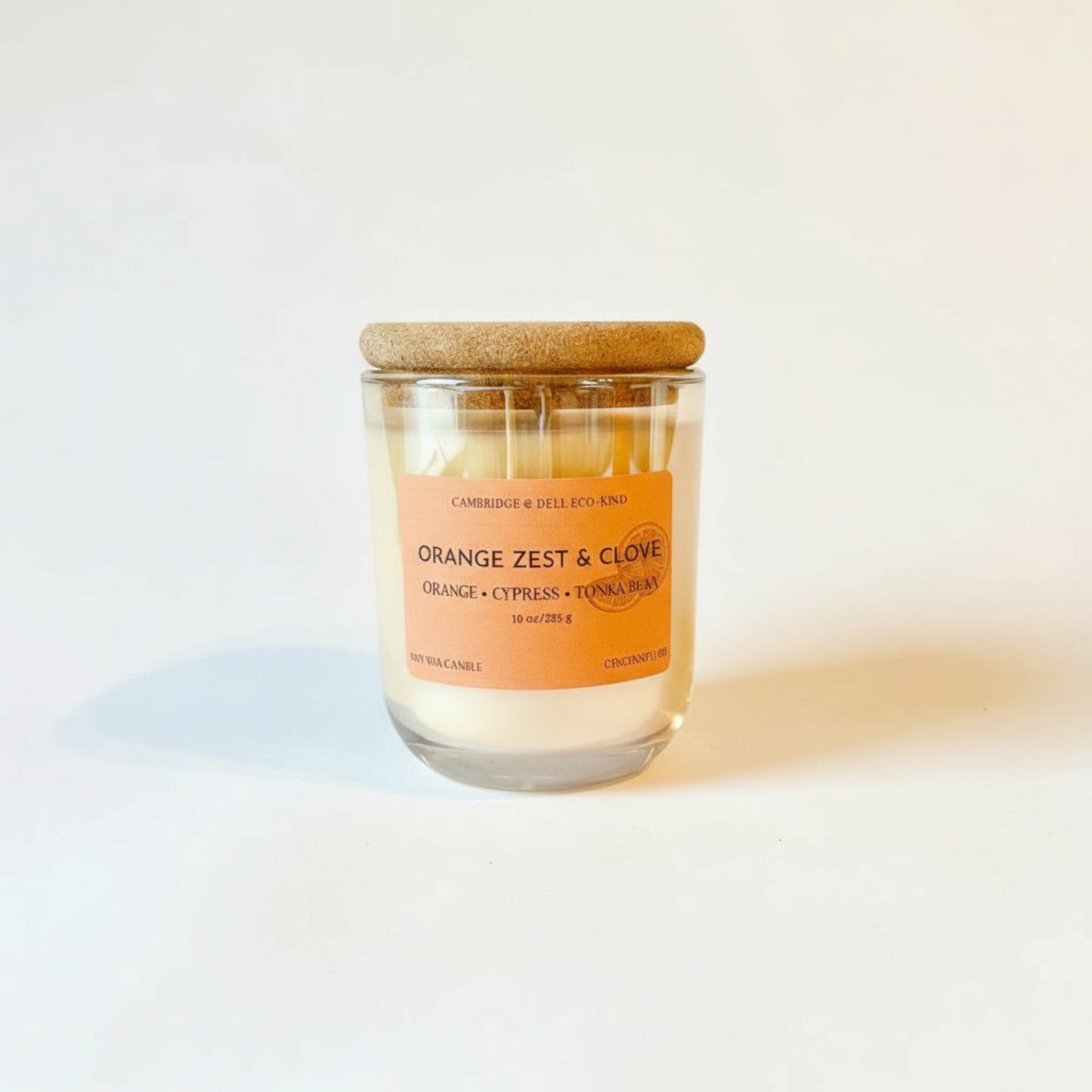 Orange Zest & Clove Soy Wax Candles-Seasonal