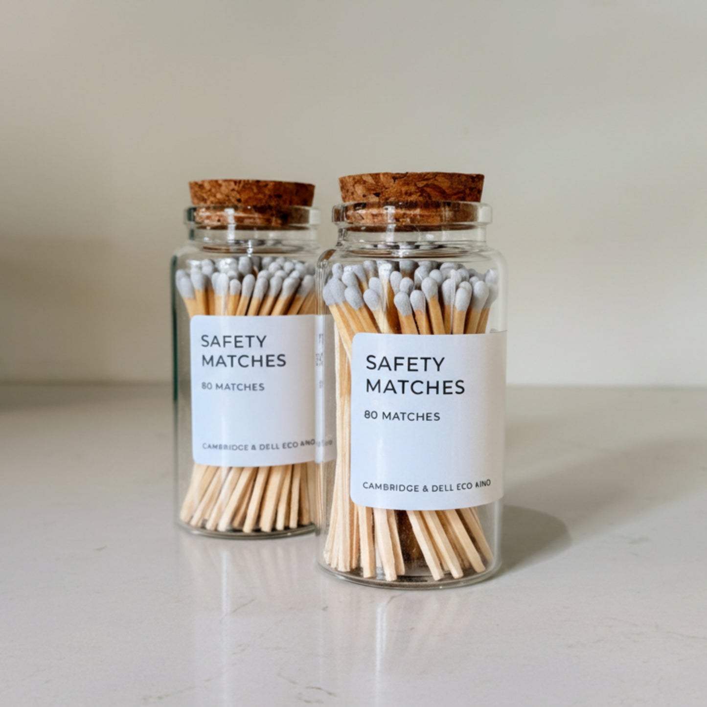 Match Jar- 80 Safety Matches