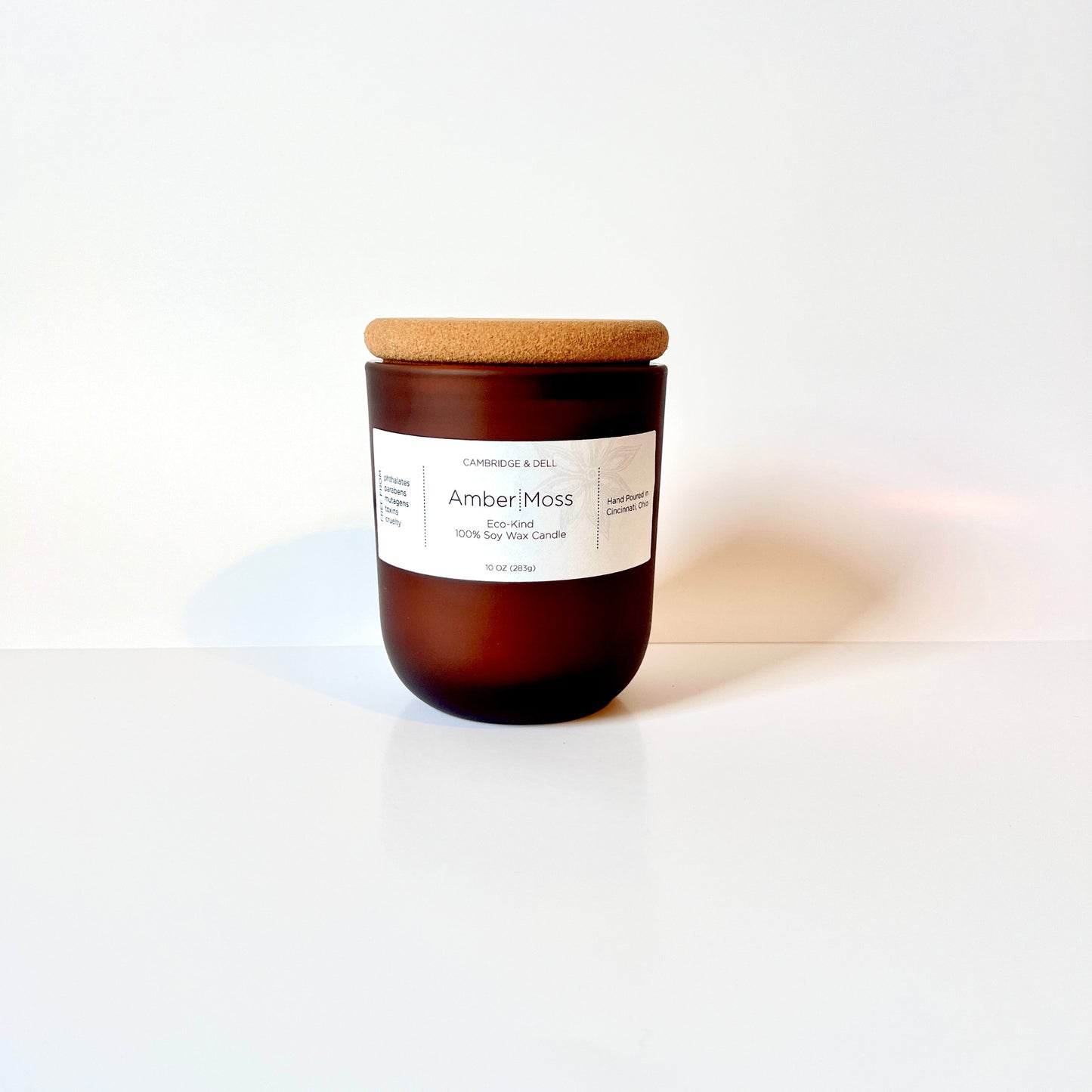 Amber Moss Soy Wax Candles