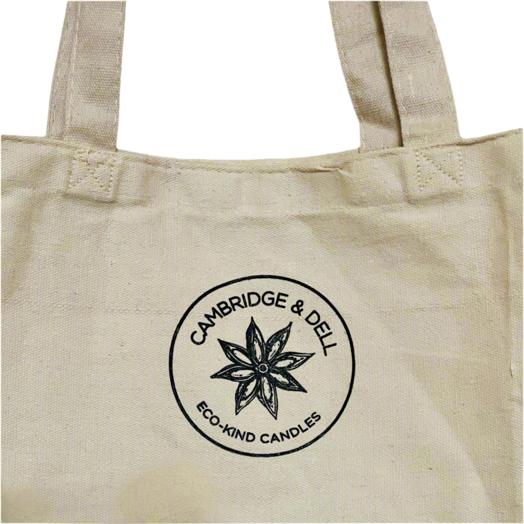 Cambridge & Dell Cotton Tote Bags