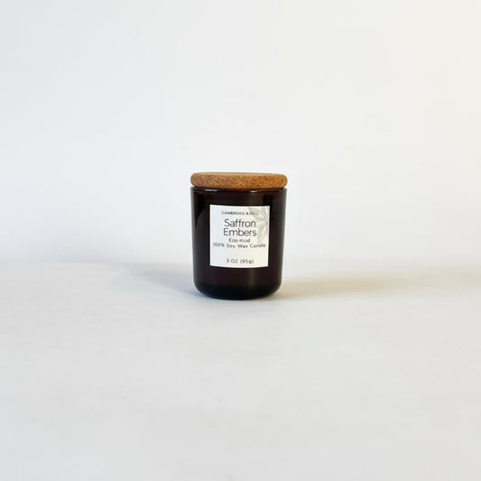 Saffron Embers Soy Wax Candles