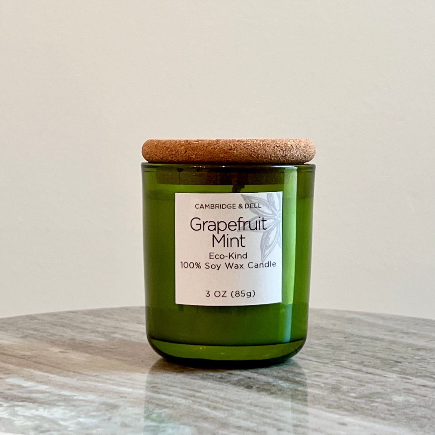 Grapefruit & Mint Soy Wax Candles-Seasonal