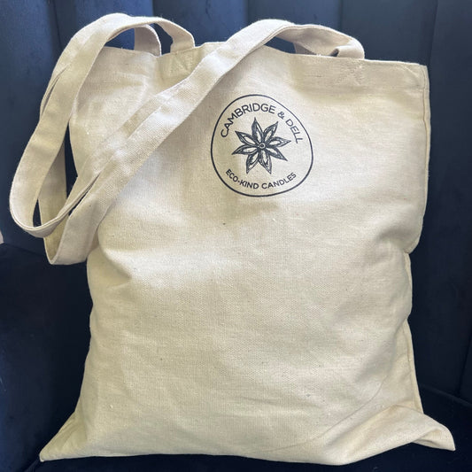 Cambridge & Dell Cotton Tote Bags