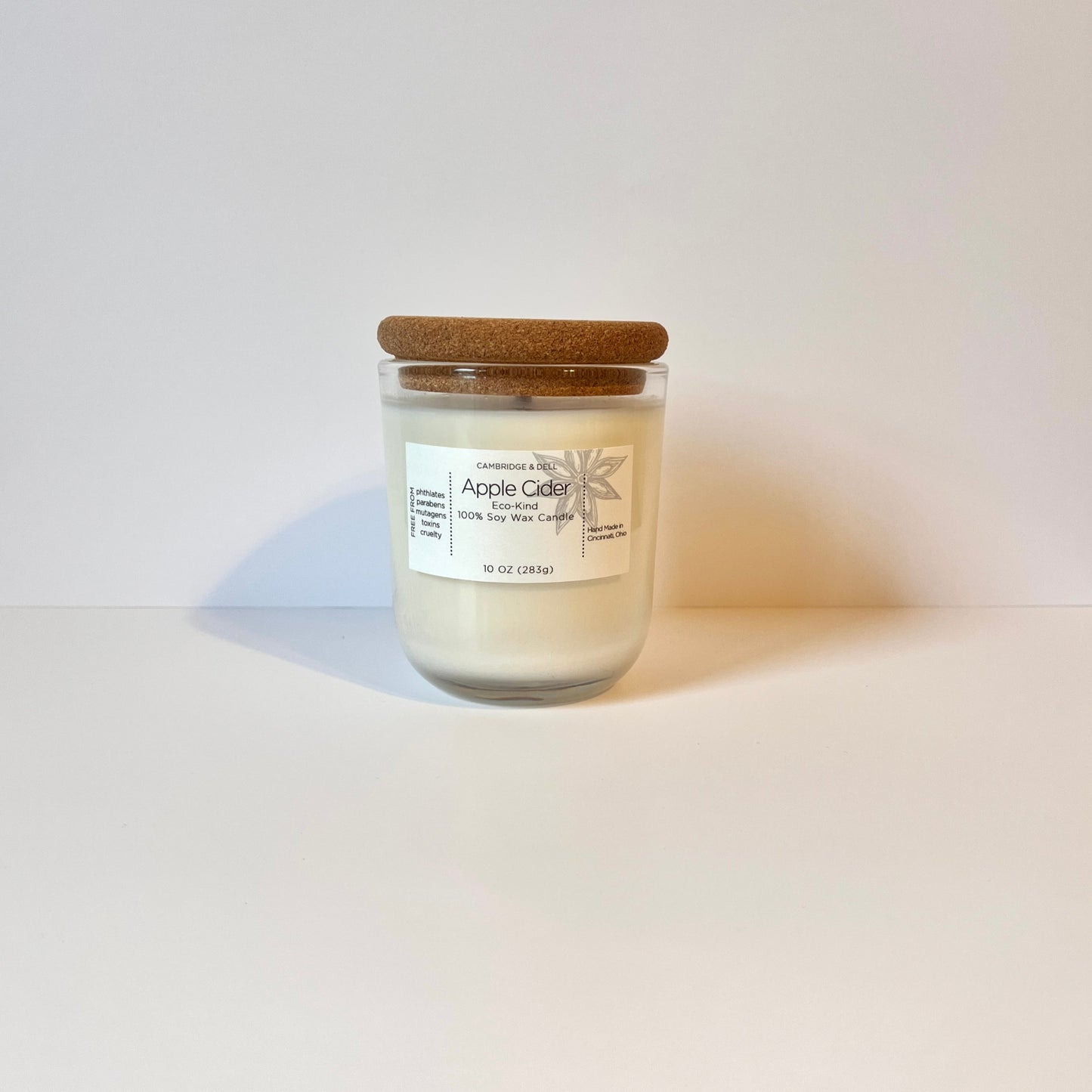 Apple Cider Soy Wax Candles-Seasonal