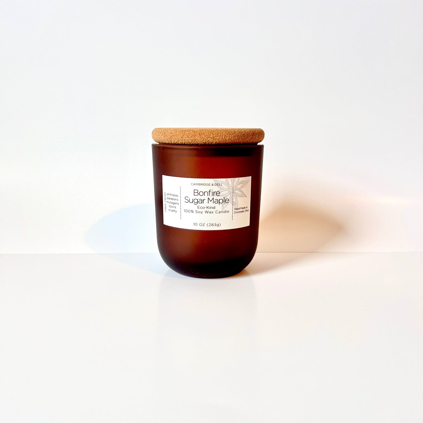 Bonfire Sugar Maple Soy Wax Candles