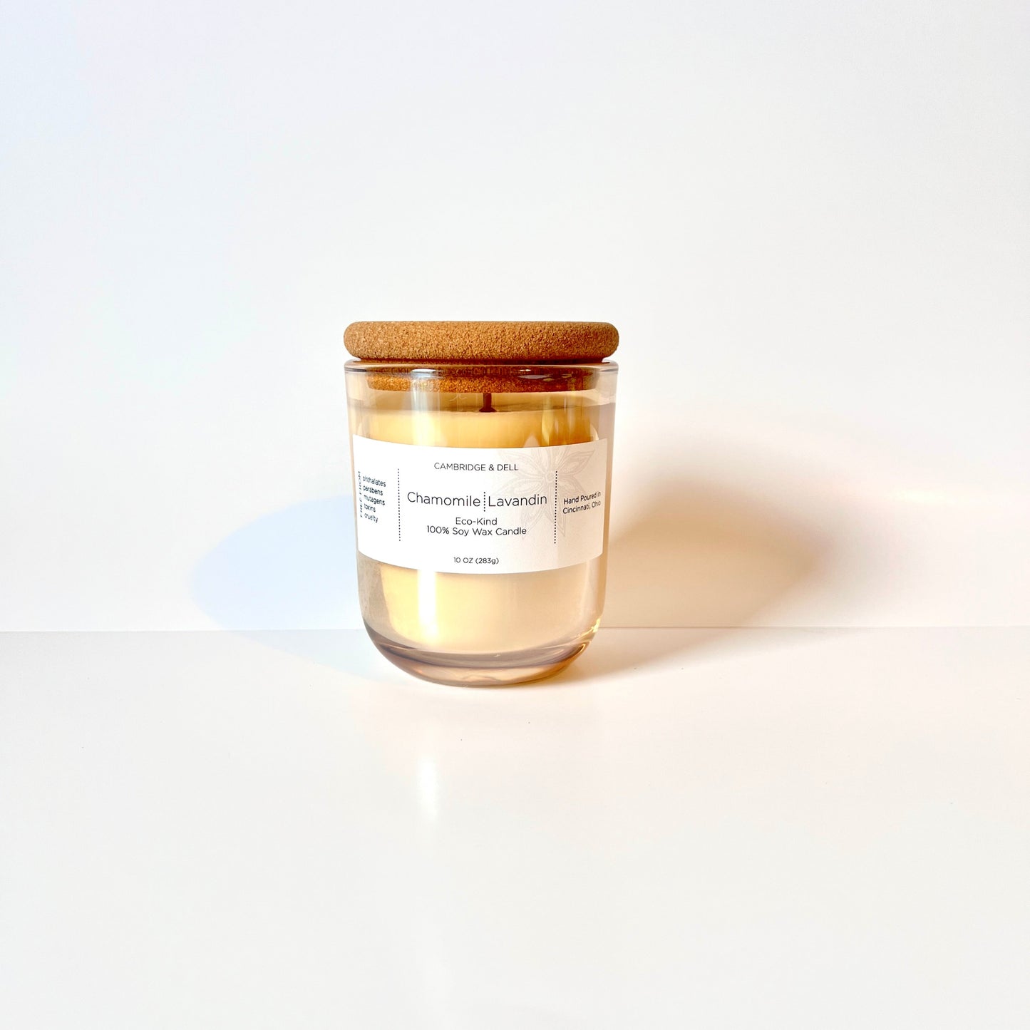 Chamomile Lavandin Soy Wax Candles