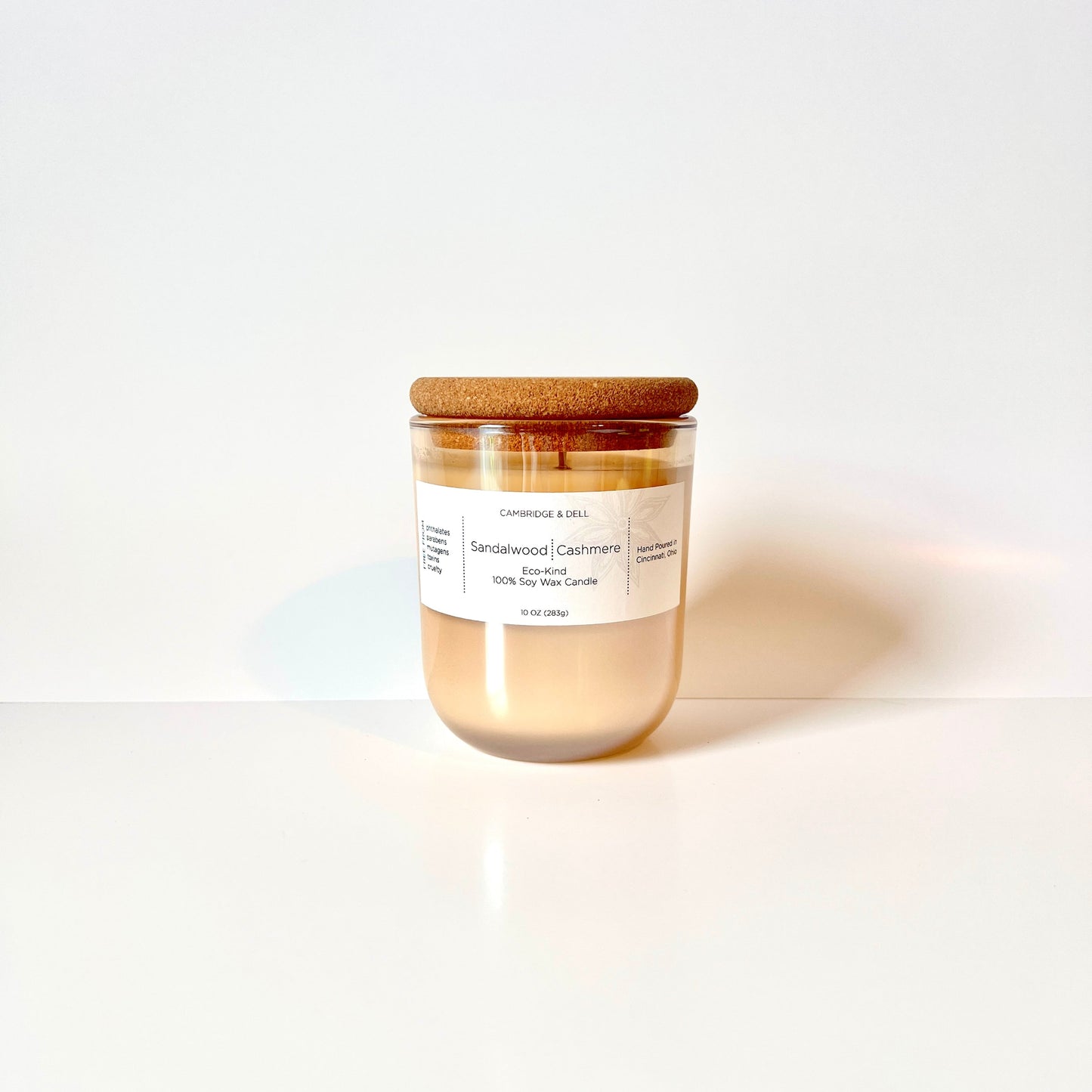 Sandalwood Cashmere Soy Wax Candles