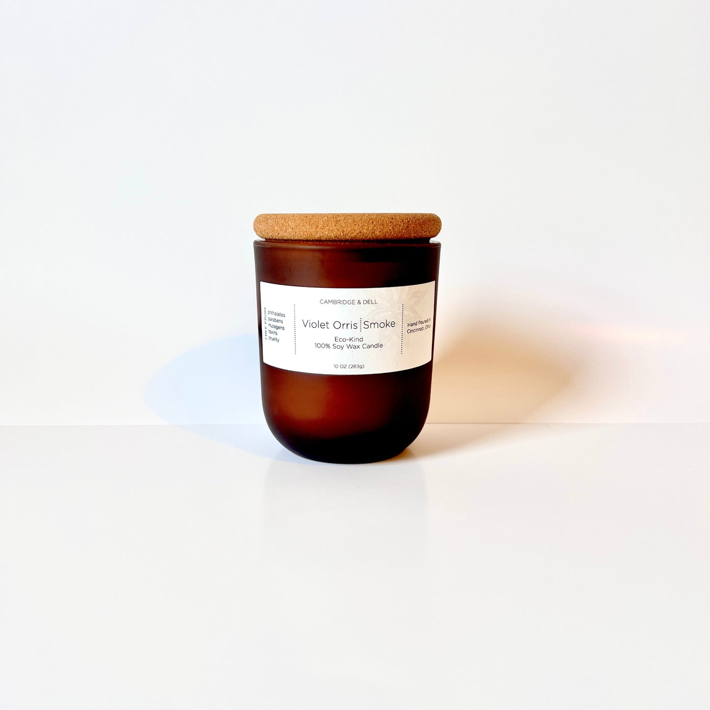 Violet Orris & Smoke Soy Wax Candles