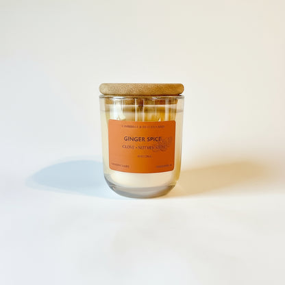 Ginger Spice Soy Wax Candles-Seasonal