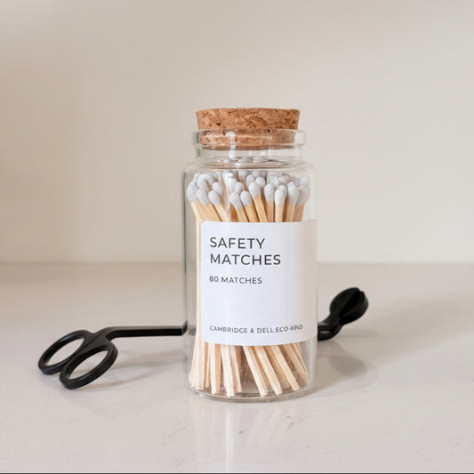 Match Jar- 80 Safety Matches