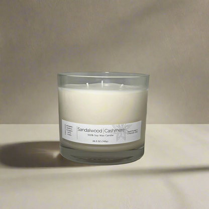 Sandalwood Cashmere Soy Wax Candles