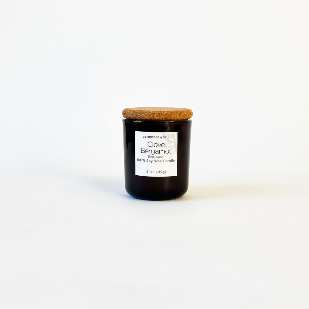 Clove Bergamot Soy Wax Candles