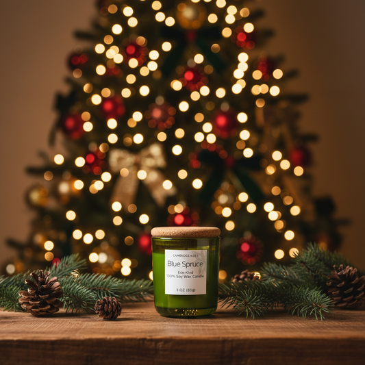 Blue Spruce Soy Wax Candles-Seasonal