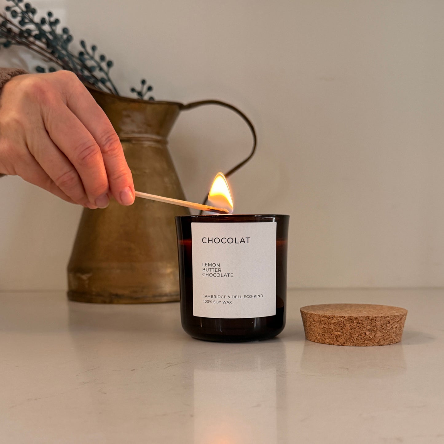 Chocolat Soy Wax Candle- Limited Winter Edition