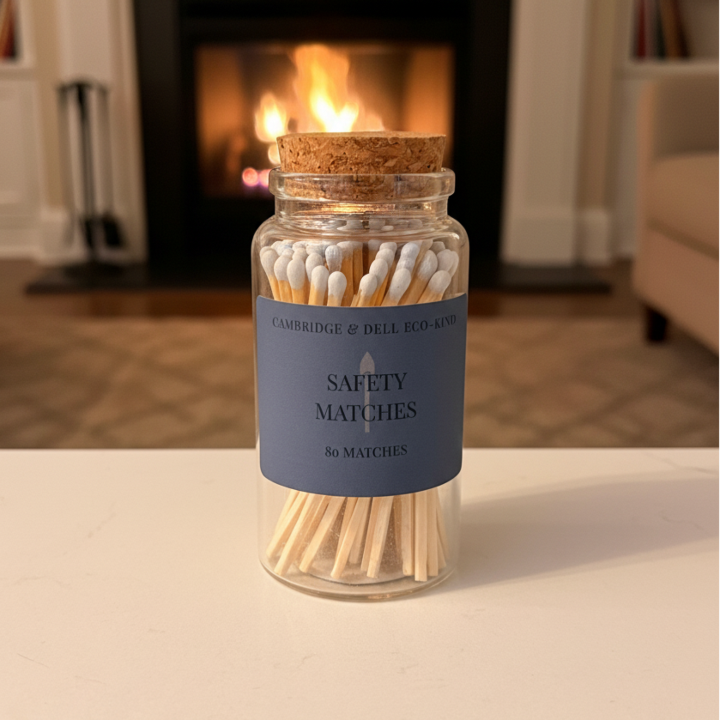 Match Jar- 80 Safety Matches