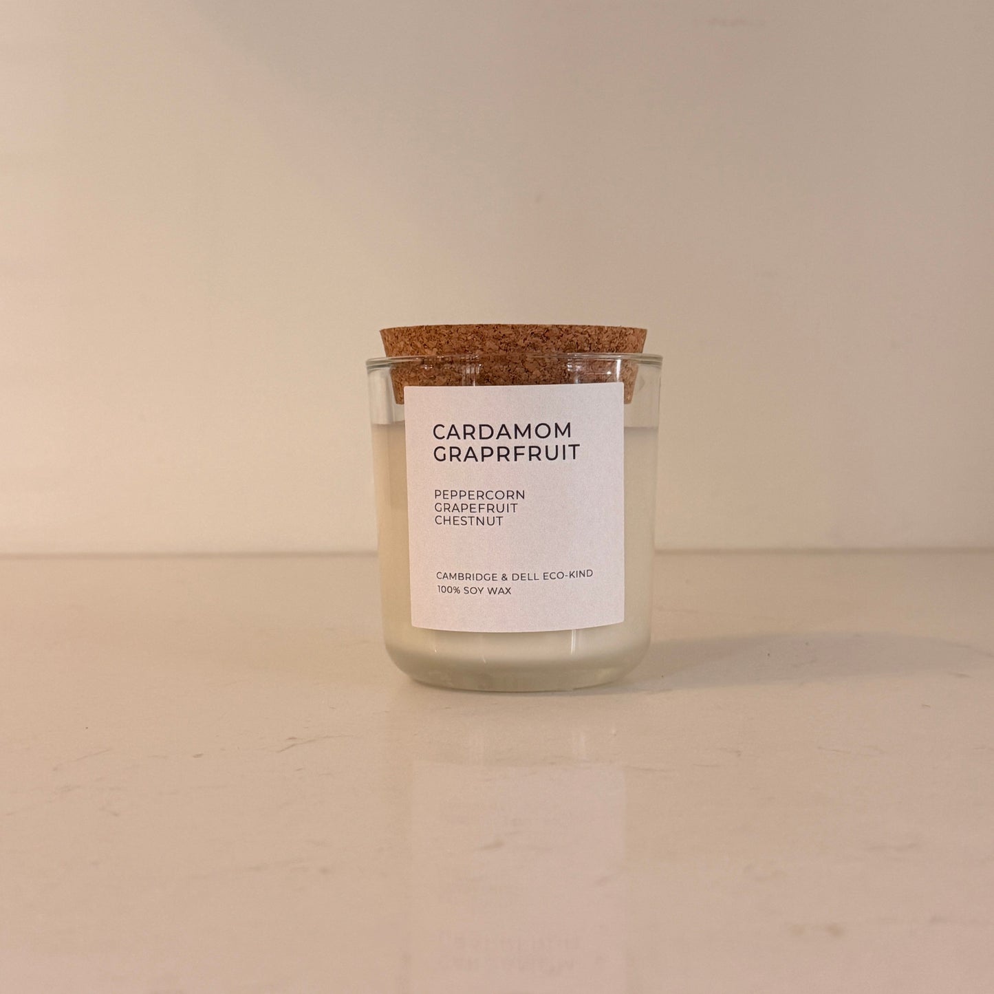Cardamom Grapefruit Soy Wax Candles