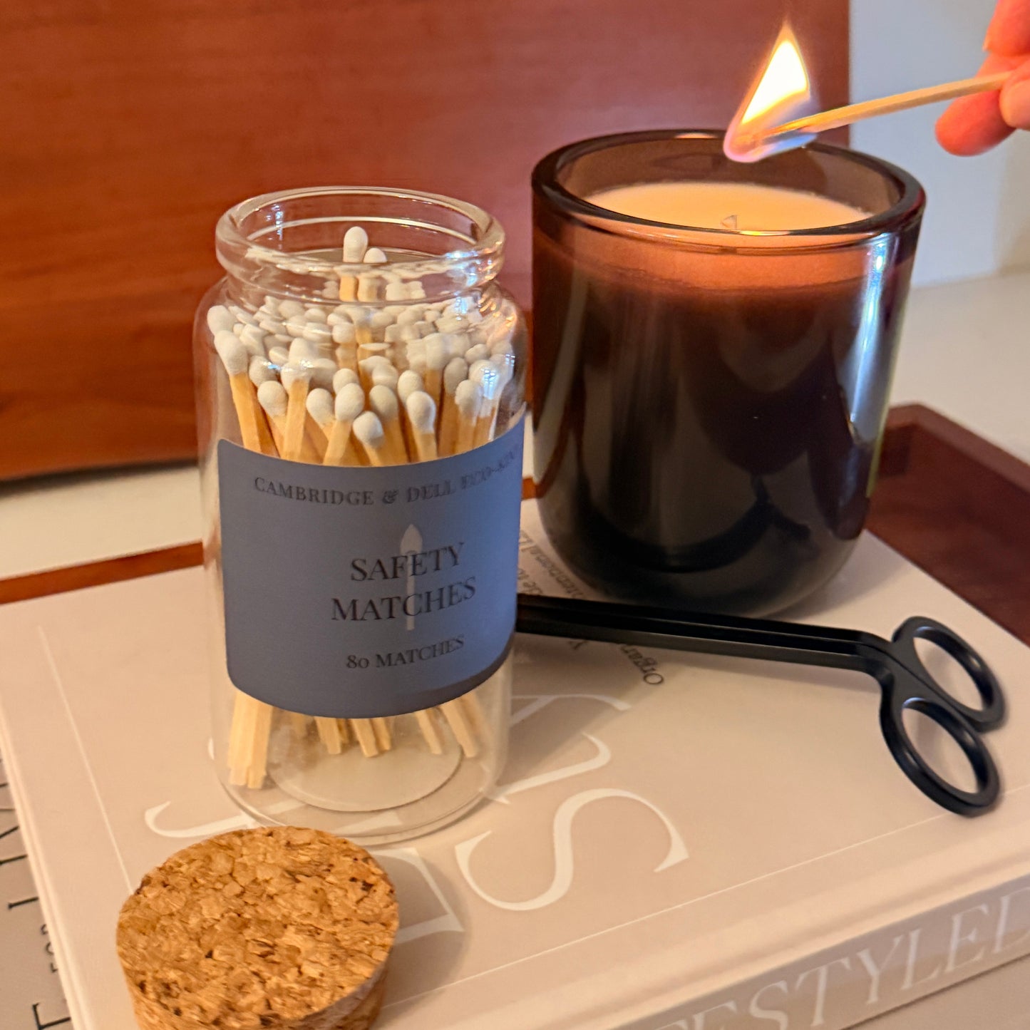 Match Jar- 80 Safety Matches