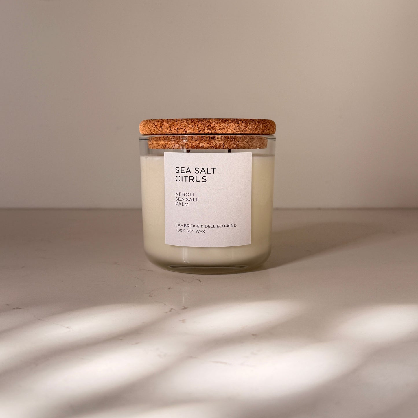 Sea Salt Citrus Soy Wax Candles