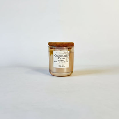 Orange Zest & Clove Soy Wax Candles-Seasonal