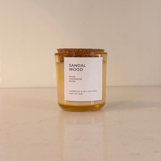 Sandalwood Soy Wax Candles
