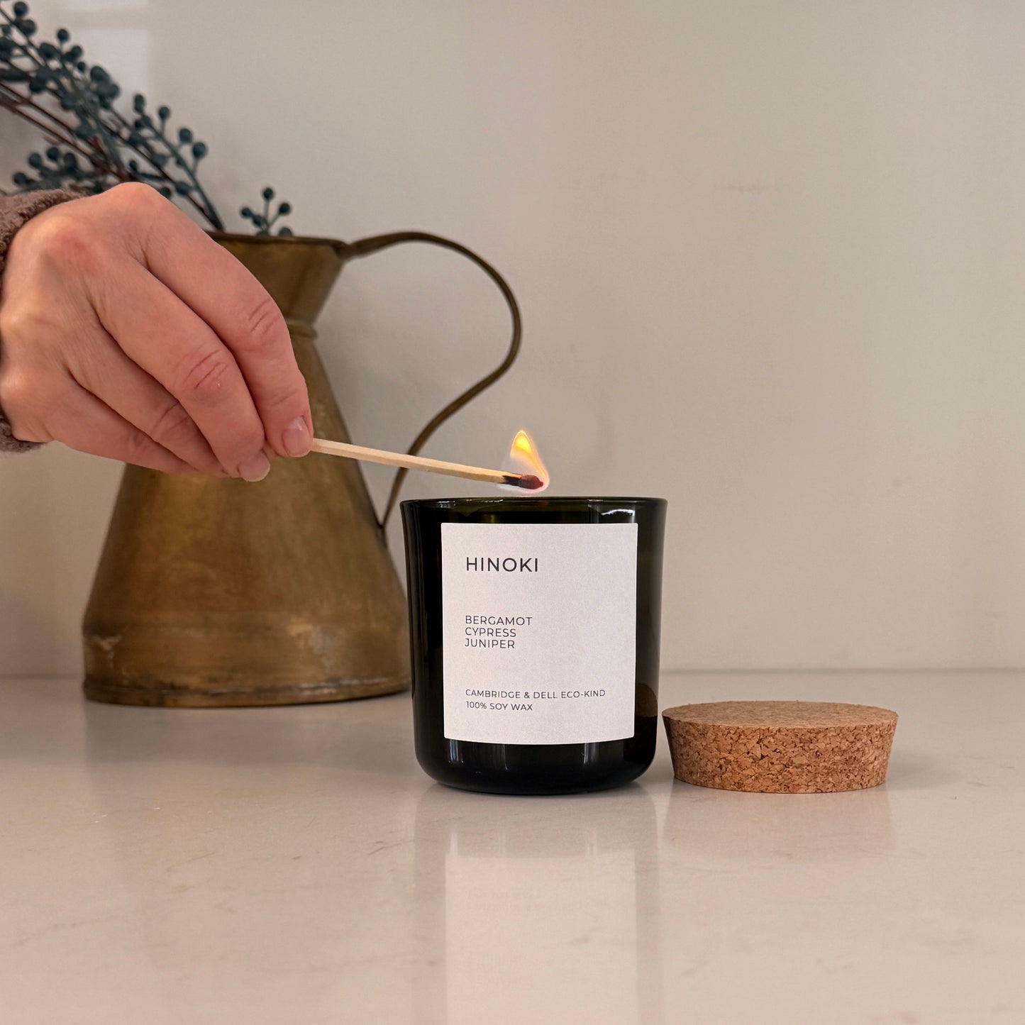 Hinoki Soy Wax Candles