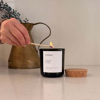 Hinoki Soy Wax Candles