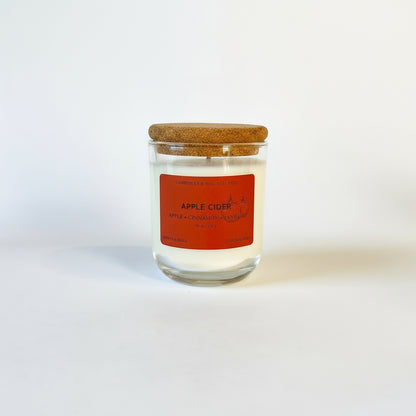 Apple Cider Soy Wax Candles-Seasonal