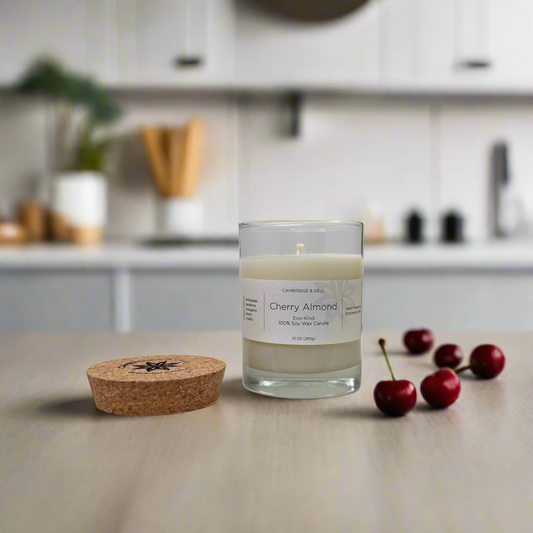 Cherry Almond Tumbler Soy Wax Candle