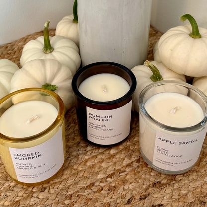 Pumpkin Praline Soy Wax Candles-Limited Fall Collection