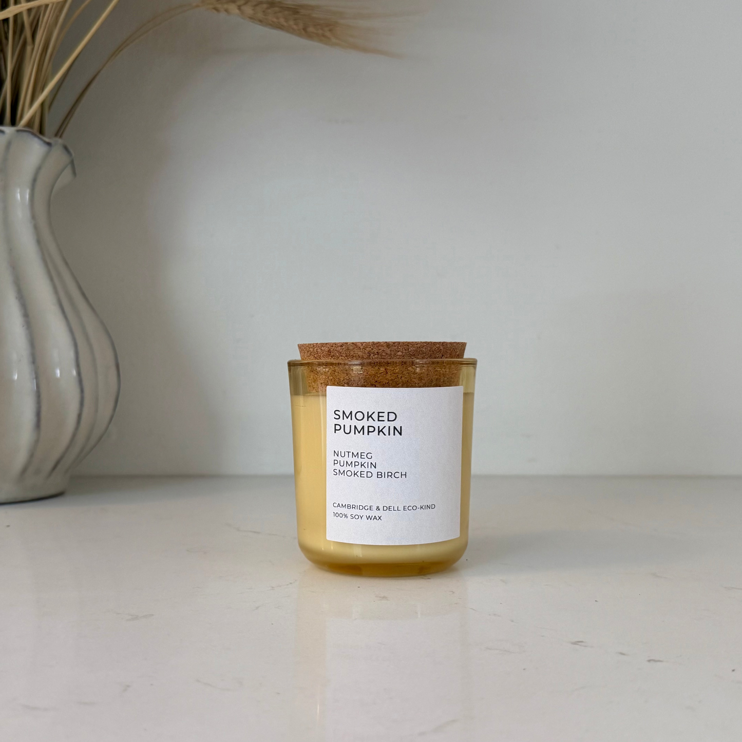 Smoked Pumpkin Soy Wax Candles-Limited Fall Collection