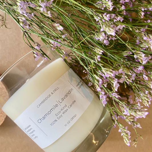 Chamomile & Lavandin Tumbler Soy Wax Candle