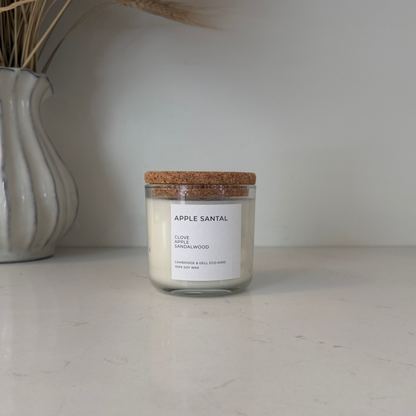 Apple Santal Soy Wax Candles-Limited Fall Collection