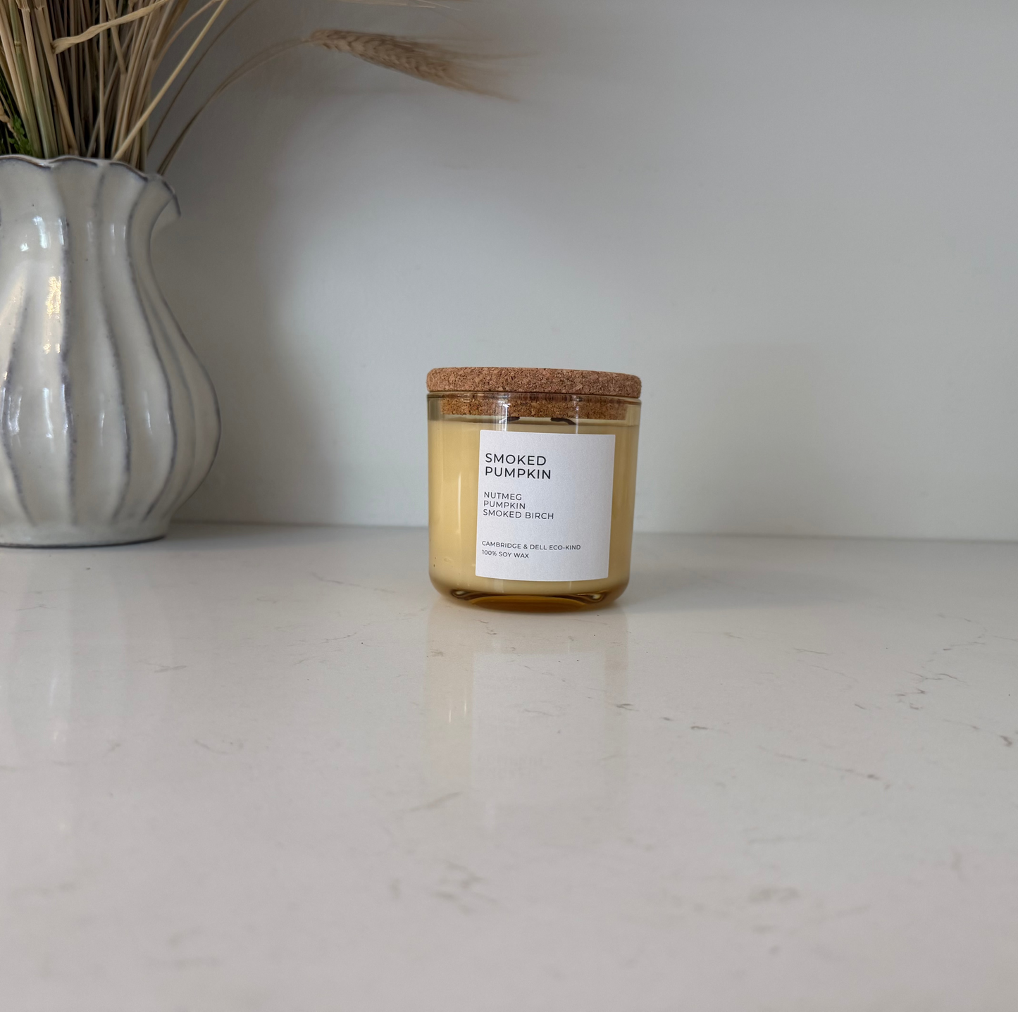 Smoked Pumpkin Soy Wax Candles-Limited Fall Collection