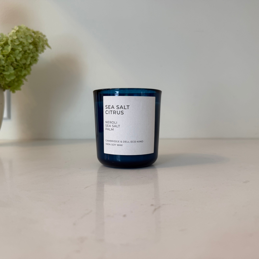 Sea Salt Citrus Soy Wax Candles