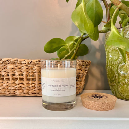 Heritage Tomato Soy Wax Candles-Seasonal
