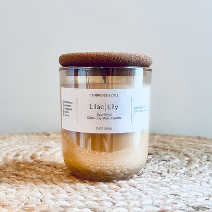Lilac & Lily Soy Wax Candles