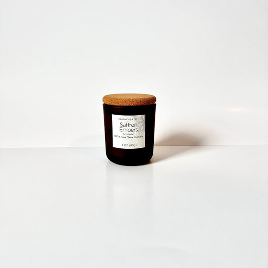 Saffron Embers Soy Wax Candles