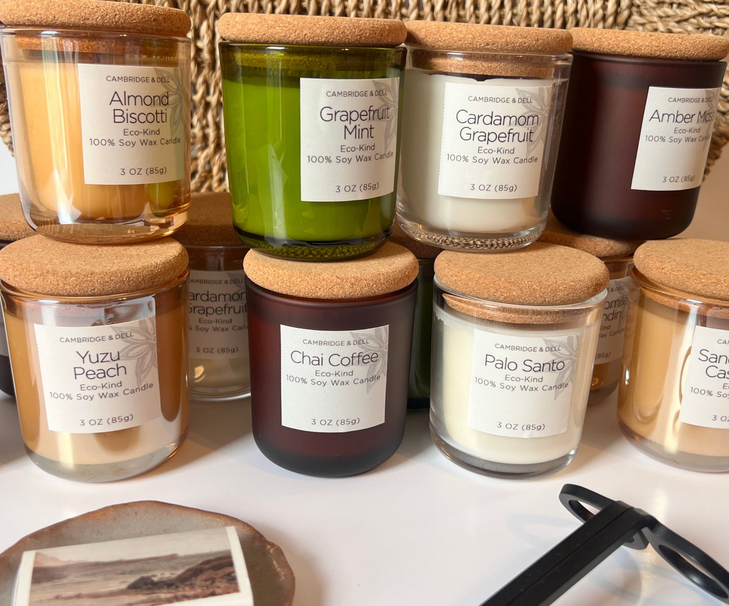 Amber Moss Soy Wax Candles