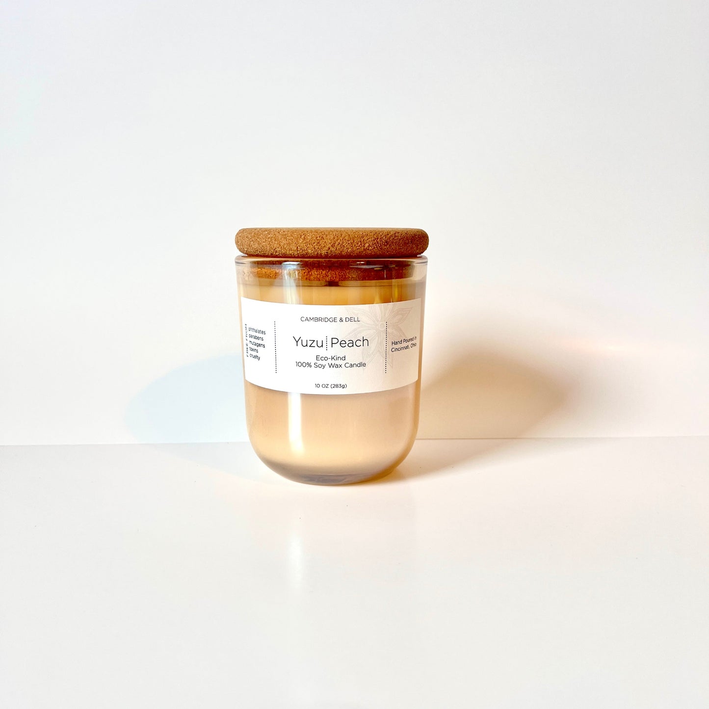 Yuzu Peach Soy Wax Candles