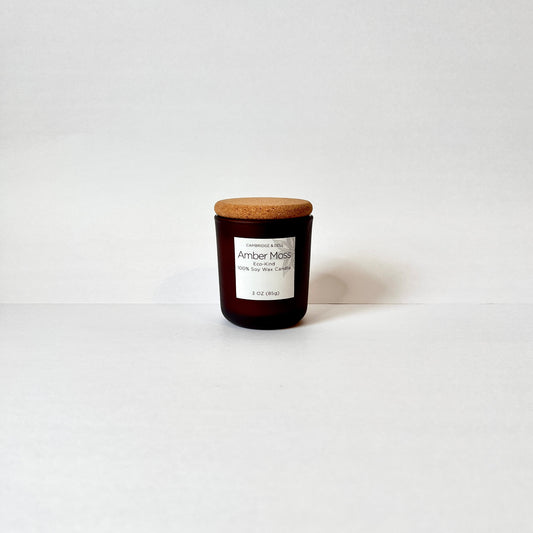 Amber Moss Soy Wax Candles