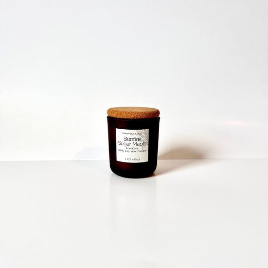 Bonfire Sugar Maple Soy Wax Candles