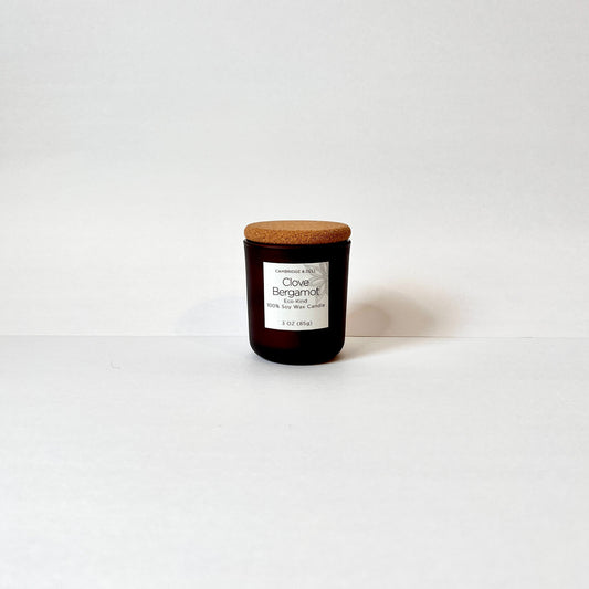 Clove Bergamot Soy Wax Candles