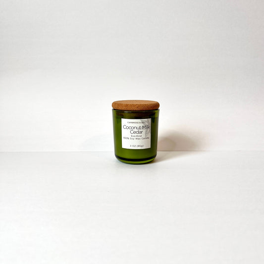 Coconut Milk Cedar Soy Wax Candles