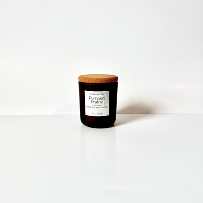 Pumpkin Praline Soy Wax Candles-Seasonal