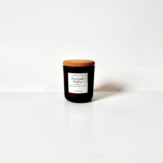 Pumpkin Praline Soy Wax Candles-Seasonal
