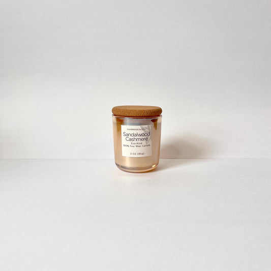Sandalwood Cashmere Soy Wax Candles