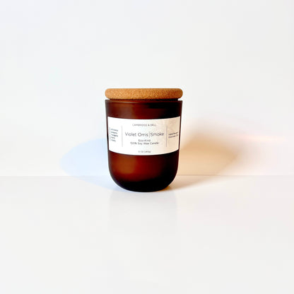 Violet Orris & Smoke Soy Wax Candles