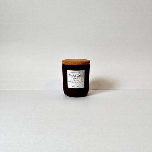 Violet Orris & Smoke Soy Wax Candles